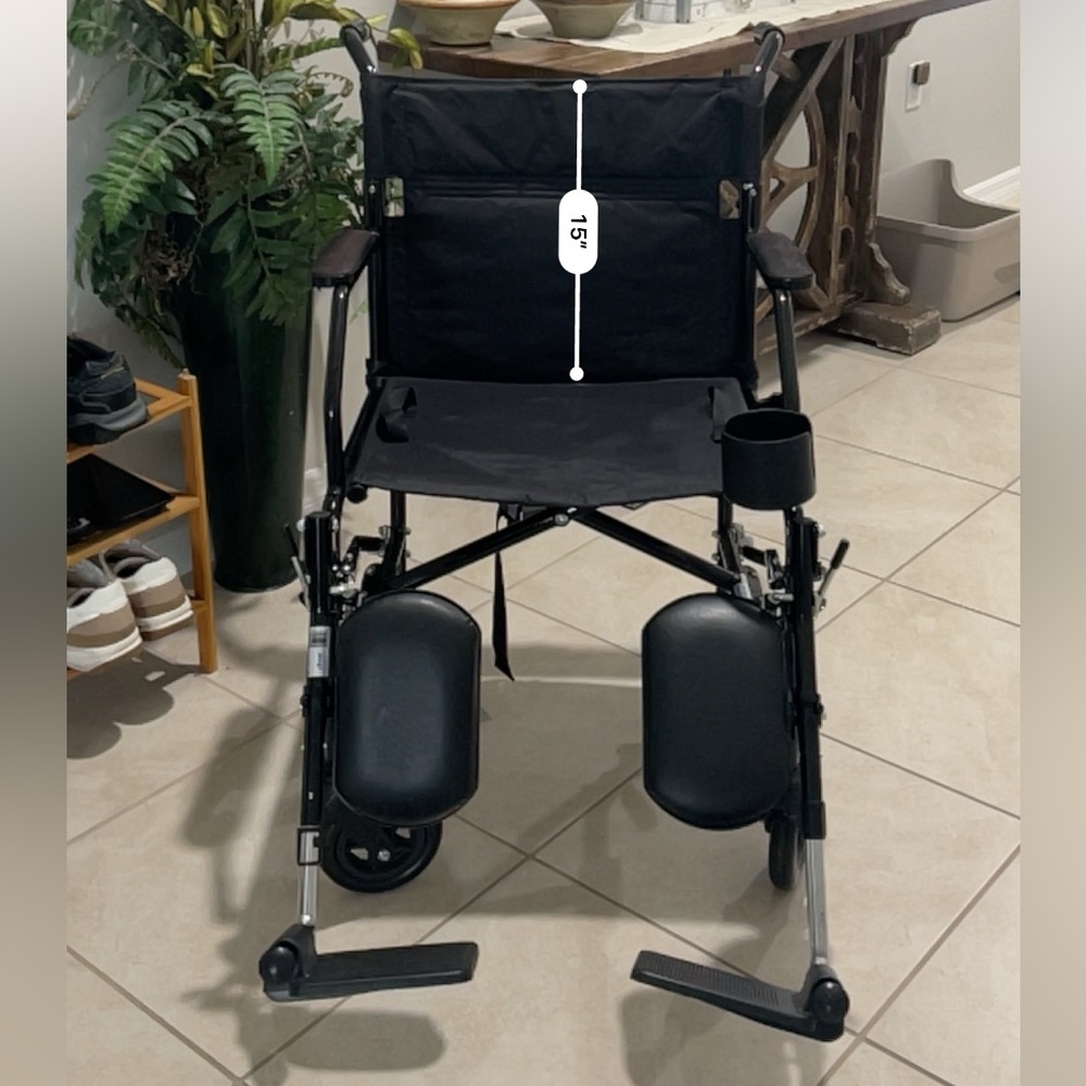 Medline transport wheelchair